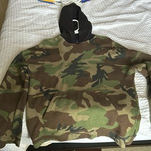 Pacsun Oversized Camo Hoodie